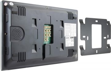 EURA VDP-98C5 ВИДЕОДОМОФН черный, wi-fi, Туя EURA VDP-98C5 ВИДЕОДОМОФН черный, wi-fi, Туя