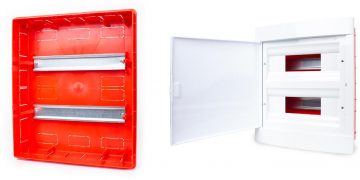 Встраиваемый распределительный шкаф 24-модульный (2х12) Adelid RM-PT-24M Встраиваемый распределительный шкаф 24-модульный (2х12) Adelid RM-PT-24M