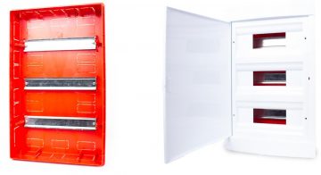 Встраиваемый распределительный шкаф 36-модульный (3х12) Adelid RM-PT-36M