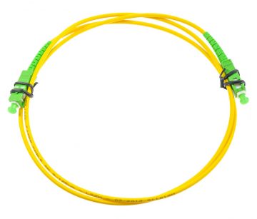 OPTISKĀS ŠĶIEDRAS SAVIENOJUMS SM 1M SIMPLEX 9/125, SC/APC-SC/APC 3MM