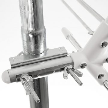 DVB-T/T2 antena Spacetronik EOS L Combo White (aktīva) DVB-T/T2 antena Spacetronik EOS L Combo White (aktīva)