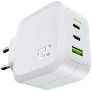 Green Cell POWERGAN 65W 2xUSB-C 1xUSB-A lādētājs CHARGC08W