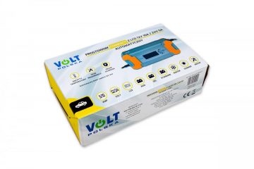 ЗАРЯДНОЕ УСТРОЙСТВО VOLT POLSKA С ЖК-ДИСПЛЕЕМ 12 В 10 А / 24 В 5 А КОМПАКТНОЕ ЗАРЯДНОЕ УСТРОЙСТВО VOLT POLSKA С ЖК-ДИСПЛЕЕМ 12 В 10 А / 24 В 5 А КОМПАКТНОЕ