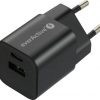 Сетевое зарядное устройство everActive GaN SC-390QB 30 Вт 1xUSB-C 1xUSB-A PD PPS