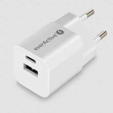 everActive GaN SC-390Q 30W 1xUSB-C 1xUSB-A PD PPS network charger everActive GaN SC-390Q 30W 1xUSB-C 1xUSB-A PD PPS network charger
