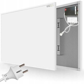 Infraraudonųjų spindulių šildymo plokštė CRONOS Graphene PRO CGP-700TWP Balta