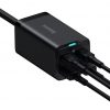 Настольное зарядное устройство Baseus GaN 3 Pro с быстрой зарядкой CCGP000101, 100 Вт, 2 порта USB-A, 2 порта USB-C, PD 3.0, QC 4.0+
