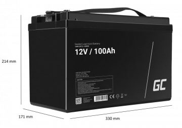 CONVERTER KIT Green Cell 12V/ 230V 300W/600W CLEAN SINUS + GreenCell 12V 100Ah AGM akumulators CONVERTER KIT Green Cell 12V/ 230V 300W/600W CLEAN SINUS + GreenCell 12V 100Ah AGM akumulators