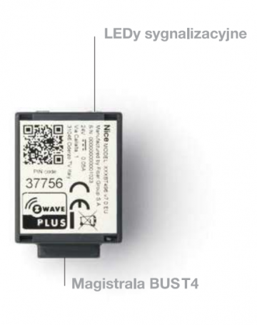 NICE IBT4ZWAVE saskarne