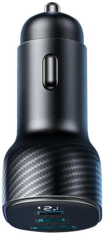 Joyroom auto lādētājs JR-CCD04 30W 4A 2x USB-C 1x USB-A PD QC 3.0