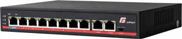 GETFORT Gigabit PoE 8 + CAT.5E U/UTP 305 m komplekts