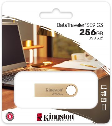Флеш-накопитель Kingston Data Traveler DTSE9G3 256 ГБ USB3.2 Gen1