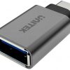Unitek adapteris Y-A025CGY USB-C uz USB 3.1 OTG
