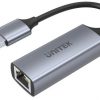Unitek U1309A USB-A 3.1 Gen1 RJ45 1000Mbps adapteris