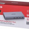 KVM-переключатель Unitek V307A 4K HDMI 2.0 2-в-1 KVM-переключатель Unitek V307A 4K HDMI 2.0 2-в-1