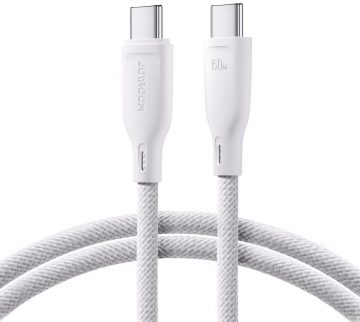 USB-C / USB-C Joyroom SA34-CC3 100cm 60W 5A PD pīts kabelis balts