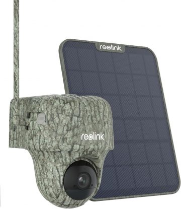 Reolink GO sērijas G450 IP kamera un saules bateriju panelis 2