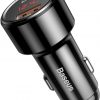 Автомобильное зарядное устройство Baseus Magic CCMLC20C-01 45 Вт 6 А 1x USB-A 1x USB-C QC 3.0