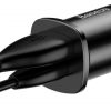 Автомобильное зарядное устройство Baseus Square CCALL-AS01 30 Вт 5 А 1x USB-A 1x USB-C QC 4.0+