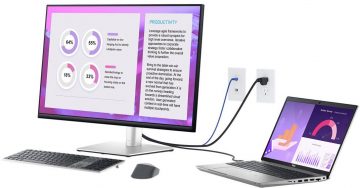 Dell P3223QE 32" monitors 4K UHD DP HDMI 4xUSB 1xUSB-C 1xRJ-45 90W