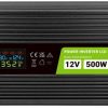 Zaļās šūnas PowerInverter LCD 12V / 230V 500W/1000W TĪRA SINUSOIDA