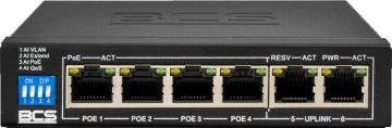 BCS BASIC PoE slēdzis BCS-B-SP04G02G