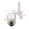EasyCam Outdoor WiFi PTZ Camera Tuya 4MP 4x Zoom EC-4PT4L4IR