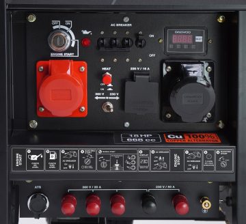 Дизельный генератор DAEWOO DDAE 9000DXE-3 6,3 кВт
