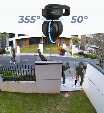 Reolink E seeria E540 PTZ 5MP Wi-Fi LED IP-kaamera
