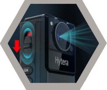 Hytera GC550 IR 64GB korpusa kamera Hytera GC550 IR 64GB korpusa kamera