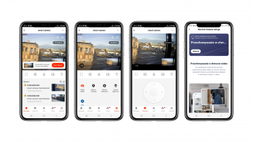 EasyCam āra WiFi Tuya 5MP 4 x tālummaiņa IP kamera EC-5PT4DL