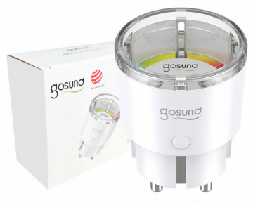 GOSUND EP2 CONTROLLED SOCKET WiFi ANDROID iOS TUYA Wattmetrs