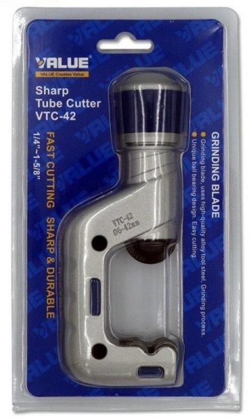 VĒRTĪBA VTC-42 1/4" VARA CAURUĻU GRIEZĒJS - 1 5/8" (6 - 42 MM)