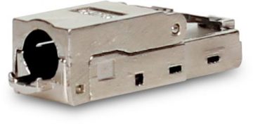 Модульный разъем GETFORT RJ45 CAT.6A FTP 8P8C без инструментов Модульный разъем GETFORT RJ45 CAT.6A FTP 8P8C без инструментов