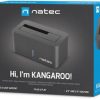 Natec Kangaroo SATA 2,5/3,5 tolli USB 3.0 dokkimisjaam + toiteplokk