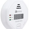 El Home CD-92B8 brīvi stāvošs oglekļa monoksīda detektors, LCD displejs, 3 gadu garantija