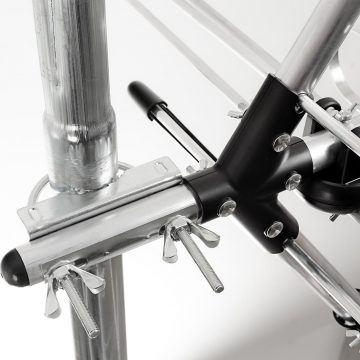DVB-T/T2 antena Spacetronik EOS L Combo Black (pasīvā)