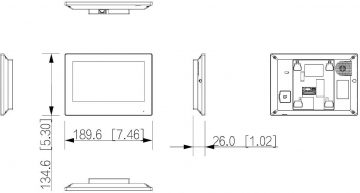 DAHUA MONITORS VTH2621G-WP