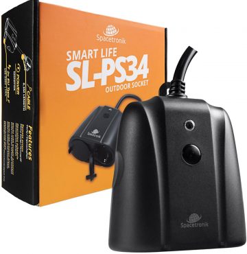 Spacetronik Smart Life WiFi āra kontaktligzda SL-PS34