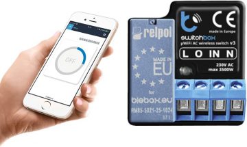 Switchbox v3 releja modulis Blebox