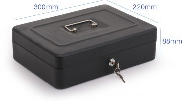 RED EAGLE BOX-300 metāla naudas kaste