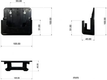 Ferguson Ariva T75 H.265 HEVC uztvērēja kronšteins