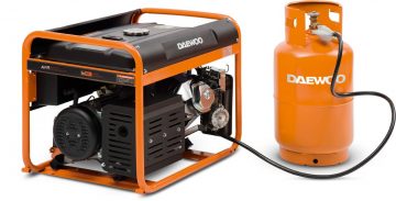 DAEWOO GDA 7500DFE 6,5 кВт ДВУХТОПЛИВНЫЙ ГЕНЕРАТОР DAEWOO GDA 7500DFE 6,5 кВт