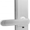 Door handle with access controller EURA ELH-02H4 silver color