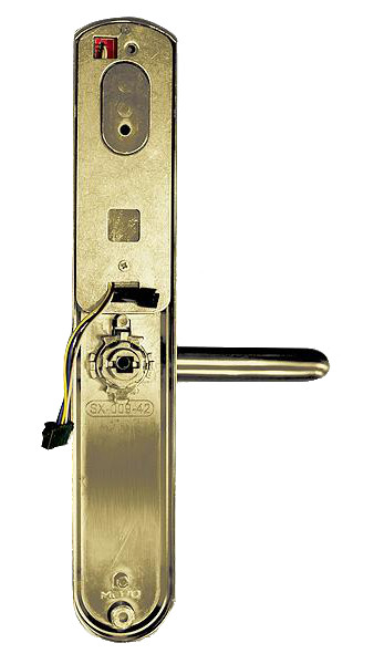 EURA ELH-20B9 / Латунная ручка со считывателем RFID-карт. Считыватель RFID-карт из латуни EURA ELH-20B9 / Латунная ручка со считывателем RFID-карт. Считыватель RFID-карт из латуни