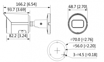 IP KAMERA DAHUA IPC-HFW2441S-S-0360B