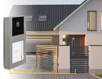 VIDOS VIDEODOMOFON X M11W-X/S-11-1 + atslēgu pults