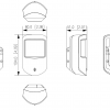 DAHUA bezvadu PIR sensors ARD2231-W2(868)