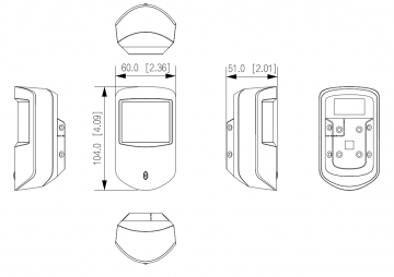 DAHUA bezvadu PIR sensors ARD2231-W2(868)