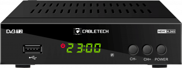 Приемник Cabletech DVB-T2/C HEVC H.265
